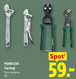 Lidl PARKSIDE Værktøj Flere varianter. tilbud
