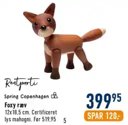 Imerco Foxy ræv tilbud