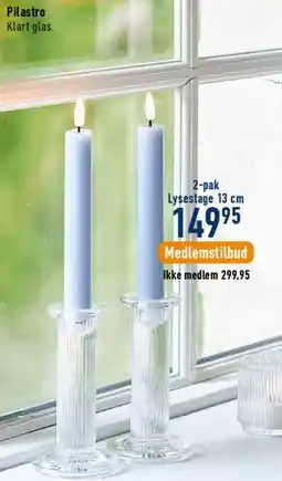 Imerco 2-pak Lysestage tilbud