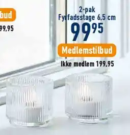 Imerco 2-pak Fyrfadsstage tilbud
