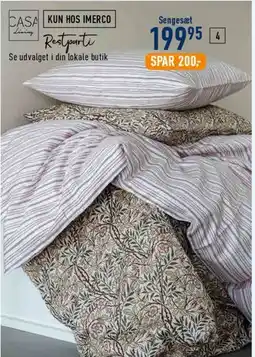 Imerco Sengesæt tilbud