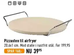 Imerco Pizzasten til airfryer tilbud