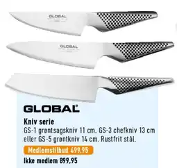 Imerco Kniv serie tilbud