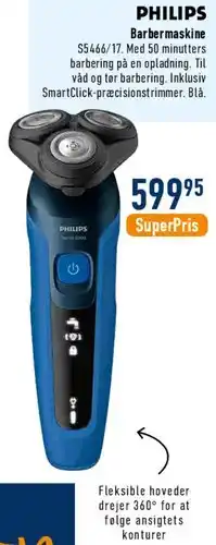 Imerco Philips barbermaskine (S546/67) tilbud