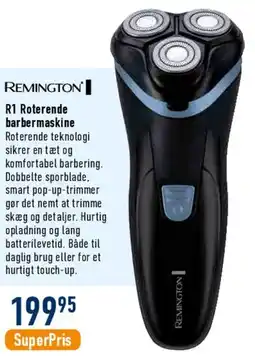 Imerco Remington R1 roterende barbermaskine tilbud