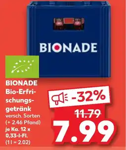 Kaufland DE BIONADE Bio-Erfrischungs- getränk tilbud