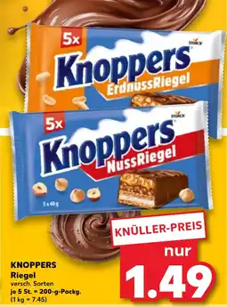Kaufland DE KNOPPERS Riegel tilbud