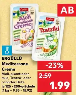 Kaufland DE ERGÜLLÜ Mediterrane Creme tilbud
