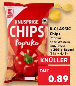 Kaufland DE K-CLASSIC Chips tilbud