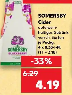 Kaufland DE SOMERSBY Cider tilbud