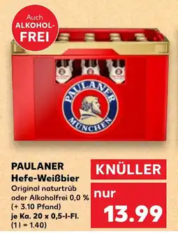 Kaufland DE PAULANER Hefe-Weißbier tilbud