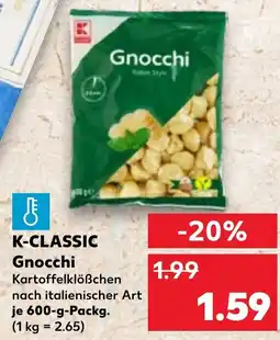 Kaufland DE K-CLASSIC Gnocchi tilbud