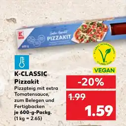 Kaufland DE K-CLASSIC Pizzakit tilbud