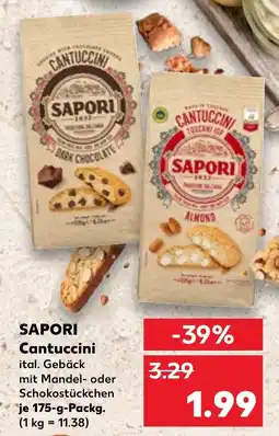 Kaufland DE SAPORI Cantuccini tilbud