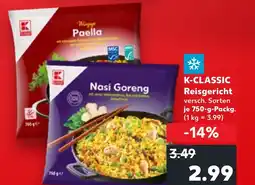 Kaufland DE K-CLASSIC Reisgericht v tilbud