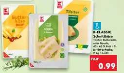 Kaufland DE K-CLASSIC Schnittkäse tilbud