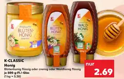 Kaufland DE K-CLASSIC Honig tilbud