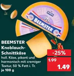 Kaufland DE BEEMSTER Knoblauch- Schnittkäse tilbud