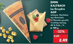 Kaufland DE EMMI KALTBACH Le Gruyère AOP tilbud