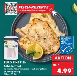 Kaufland DE EURO FINE FISH Schollenfilet tilbud