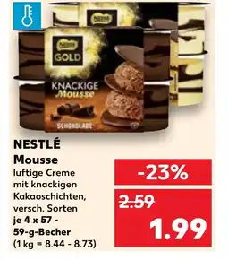 Kaufland DE NESTLÉ Mousse tilbud