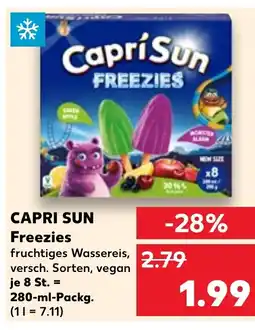Kaufland DE CAPRI SUN Freezies tilbud