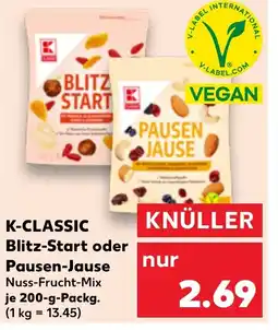 Kaufland DE K-CLASSIC Blitz-Start oder Pausen-Jause tilbud