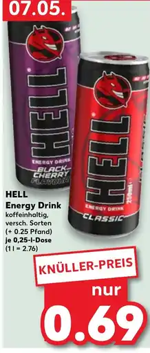 Kaufland DE HELL Energy Drink tilbud