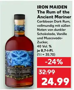 Kaufland DE IRON MAIDEN The Rum of the Ancient Mariner tilbud