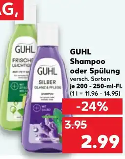 Kaufland DE GUHL Shampoo oder Spülung tilbud