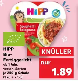 Kaufland DE HIPP Bio- Fertiggericht tilbud