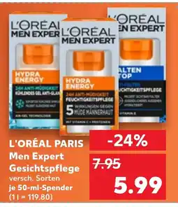 Kaufland DE L'ORÉAL PARIS Men Expert Gesichtspflege tilbud