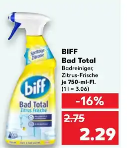 Kaufland DE BIFF Bad Total tilbud