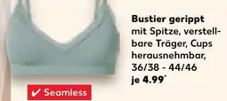 Kaufland DE Bustier gerippt tilbud