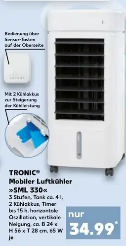Kaufland DE TRONIC® Mobiler Luftkühler SML 330 tilbud