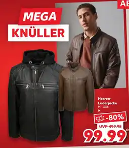 Kaufland DE Herren- Lederjacke tilbud