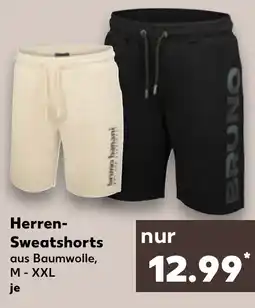 Kaufland DE Herren- Sweatshorts tilbud