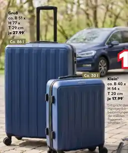 Kaufland DE Trolley- Reisekoffer tilbud