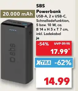 Kaufland DE SBS Powerbank tilbud