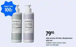 Matas Alle Matas Striber Bodylotion tilbud