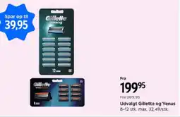 Matas Udvalgt Gillette og Venus tilbud