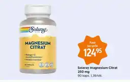 Matas Solaray Magnesium Citrat tilbud