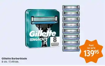Matas Gillette Barberblade tilbud