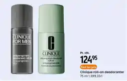 Matas Clinique roll-on deodoranter tilbud
