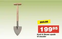 Bauhaus Kent & Stowe spade til stauder tilbud