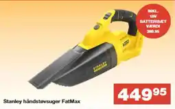 Bauhaus Stanley håndstøvsuger FatMax tilbud