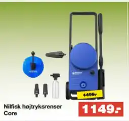 Bauhaus Nilfisk højtryksrenser Core tilbud