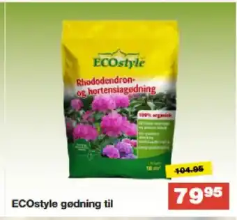 ECOstyle gødning til