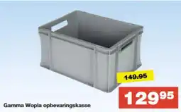 Bauhaus Gamma Wopla opbevaringskasse tilbud