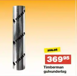 Bauhaus Timberman gulvunderlag tilbud
